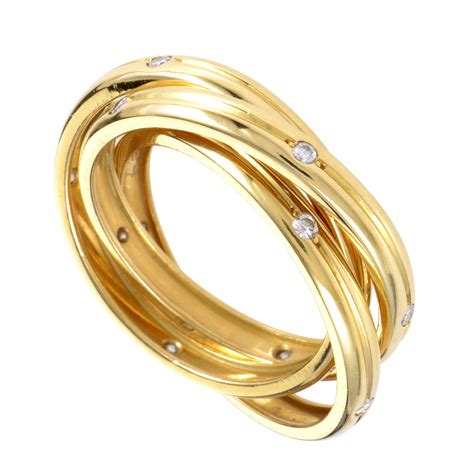 cartier ring three band